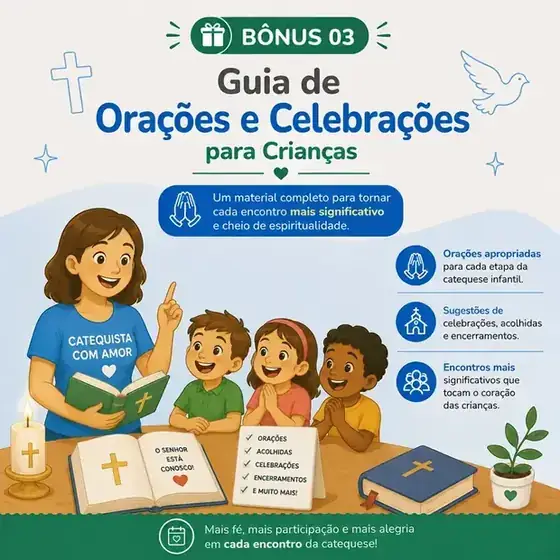 Bônus 03: Guia de Orações e Celebrações para Crianças