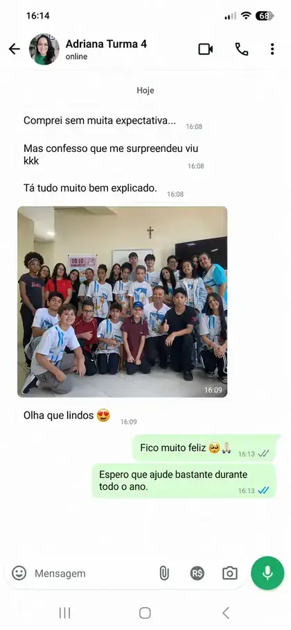 Depoimento de catequista 2