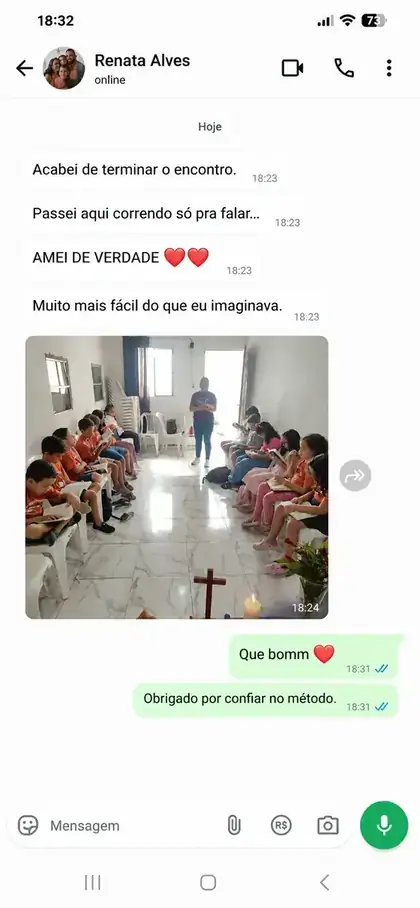 Depoimento de catequista 4