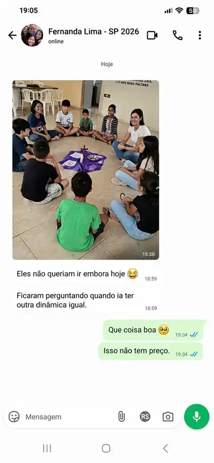 Depoimento de catequista 5